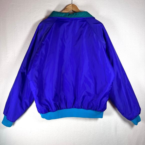 Vintage 1990s Columbia Mens’s Sportswear Reversible Puffer Jacket Retro XL - Picture 4 of 14